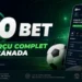 Bannière 20Bet : aperçu complet du bookmaker au Canada avec bonus de 100%