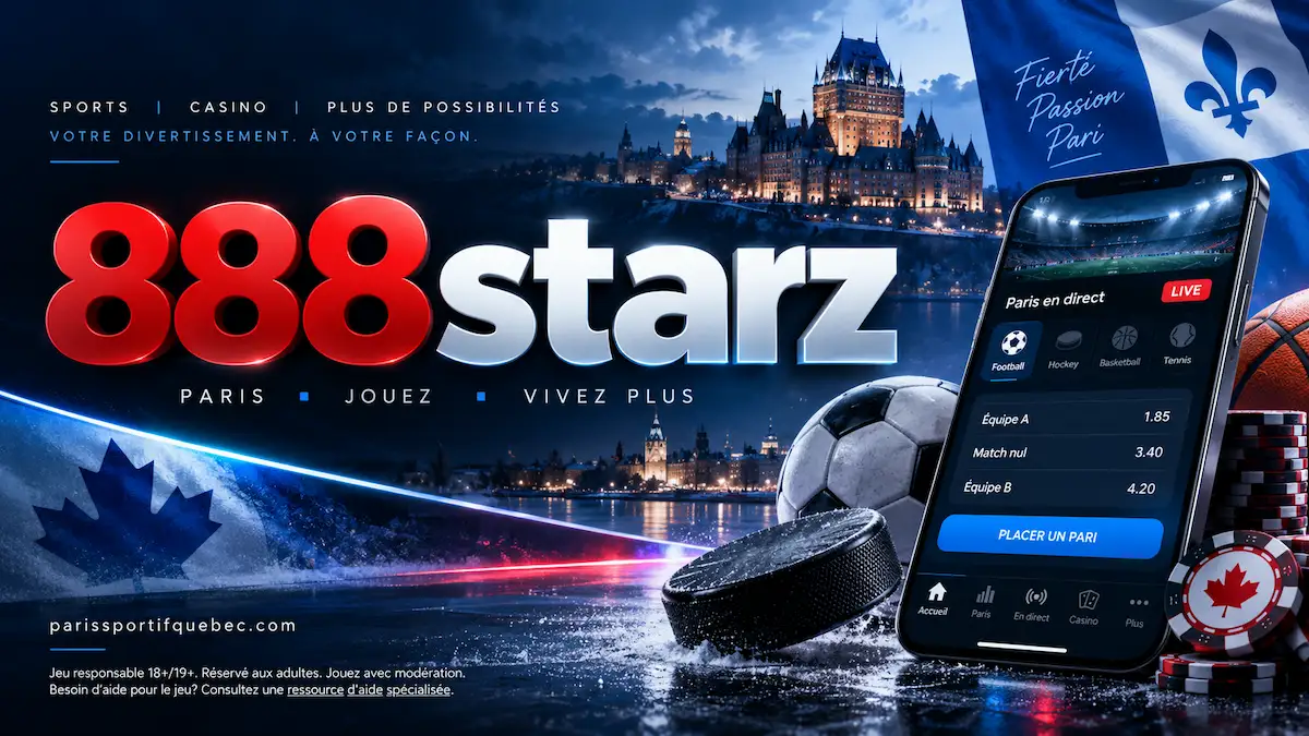 888starz paris sportifs au Québec : bonus de bienvenue jusqu'à 200 % et 700 $ CAD